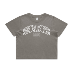 Sharks ARFC Heavy Crop Tee